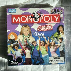 NIB Parker Brothers Monopoly Junior Disney Channel Edition - 2007